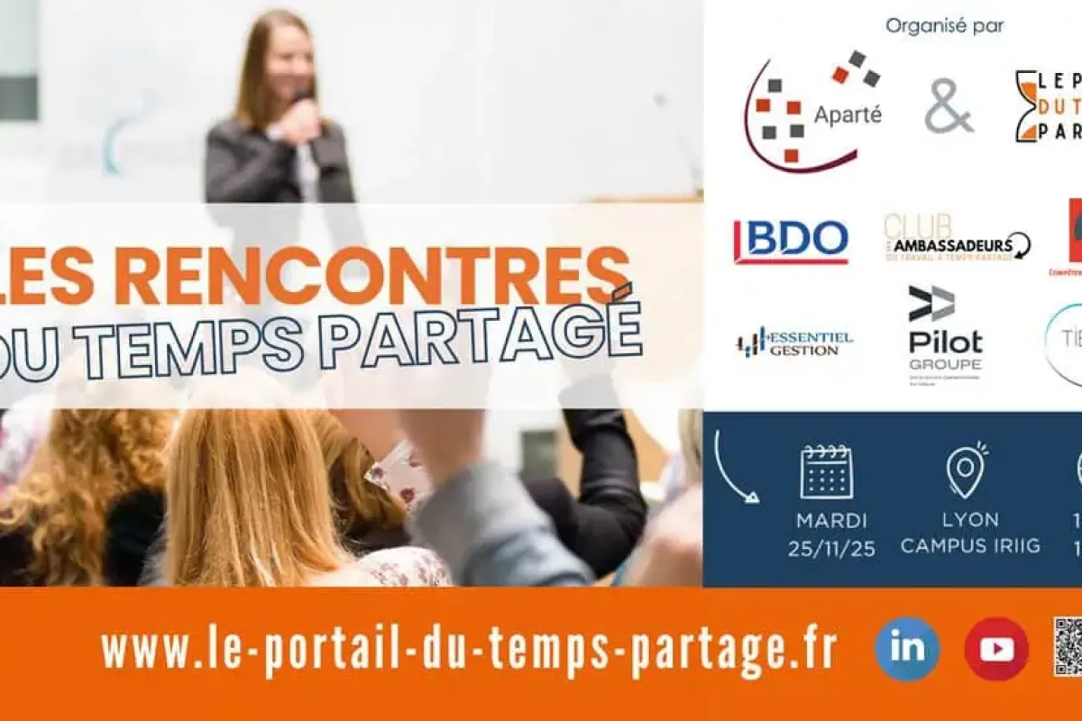affiche évenement rencontres temps partagé à Lyon
