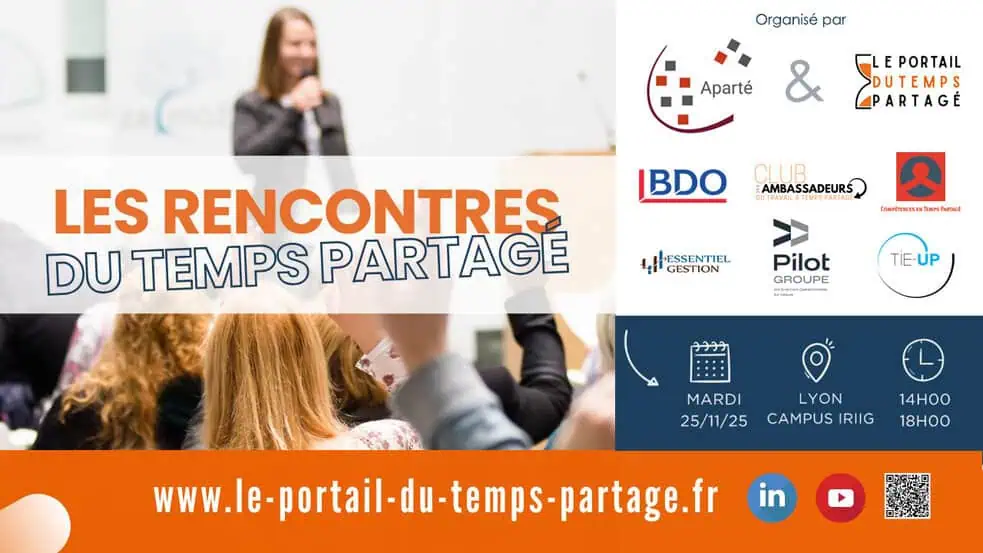 affiche évenement rencontres temps partagé à Lyon